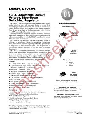 LM2575D2T-3.3R4G datasheet  